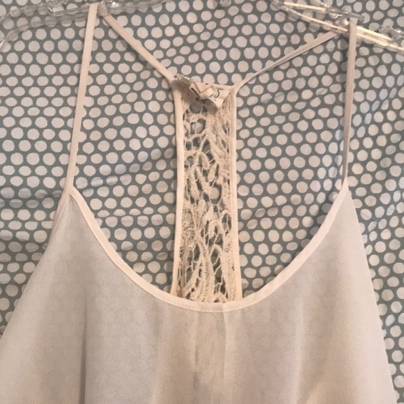 cream tank top - Picture 3 of 4